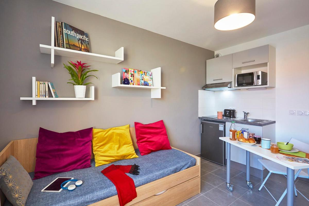 Studio équipé, quartier beaux-arts Montpellier Esterno foto