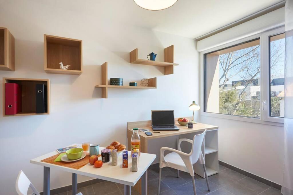 Studio équipé, quartier beaux-arts Montpellier Esterno foto