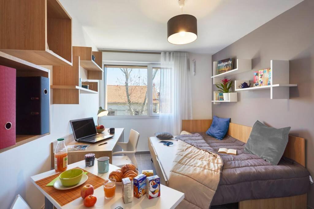 Studio équipé, quartier beaux-arts Montpellier Esterno foto