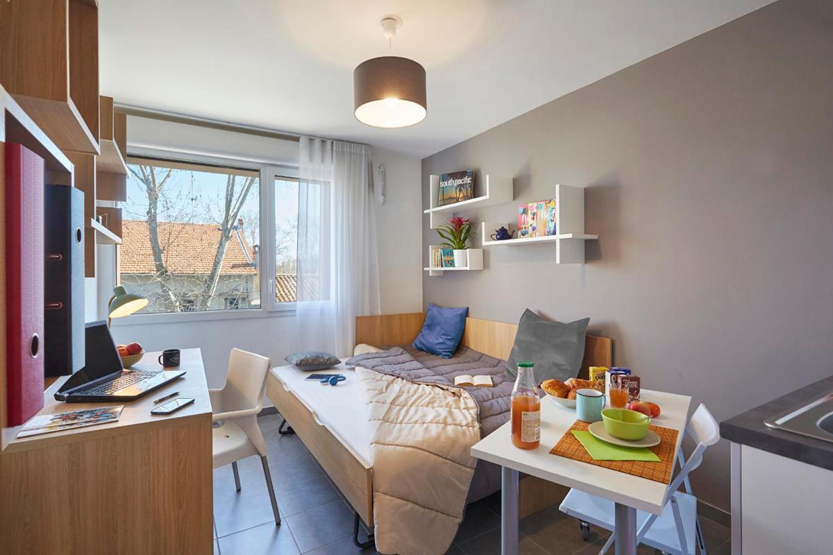 Studio équipé, quartier beaux-arts Montpellier Esterno foto
